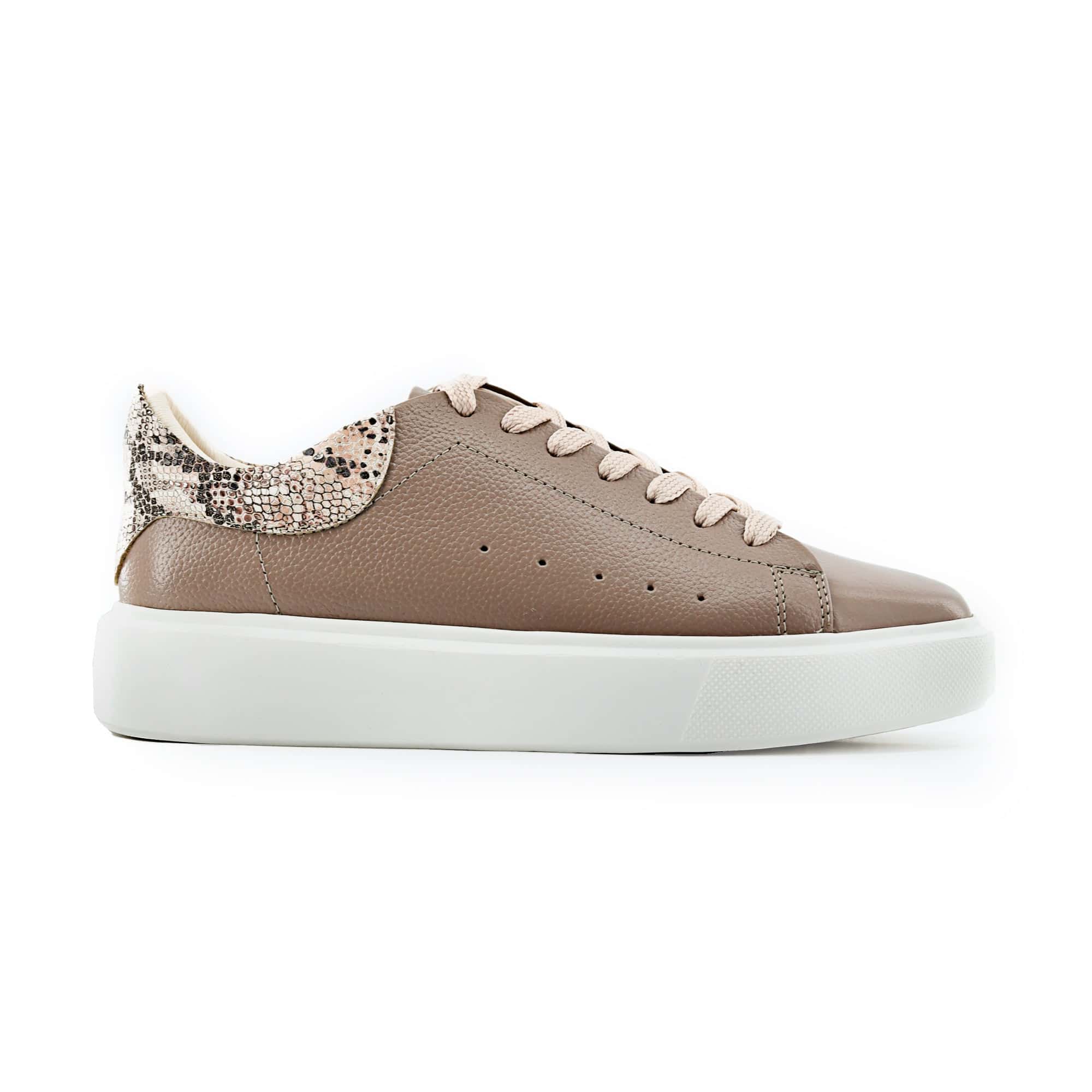 "FLORE" TENIS EN CUERO