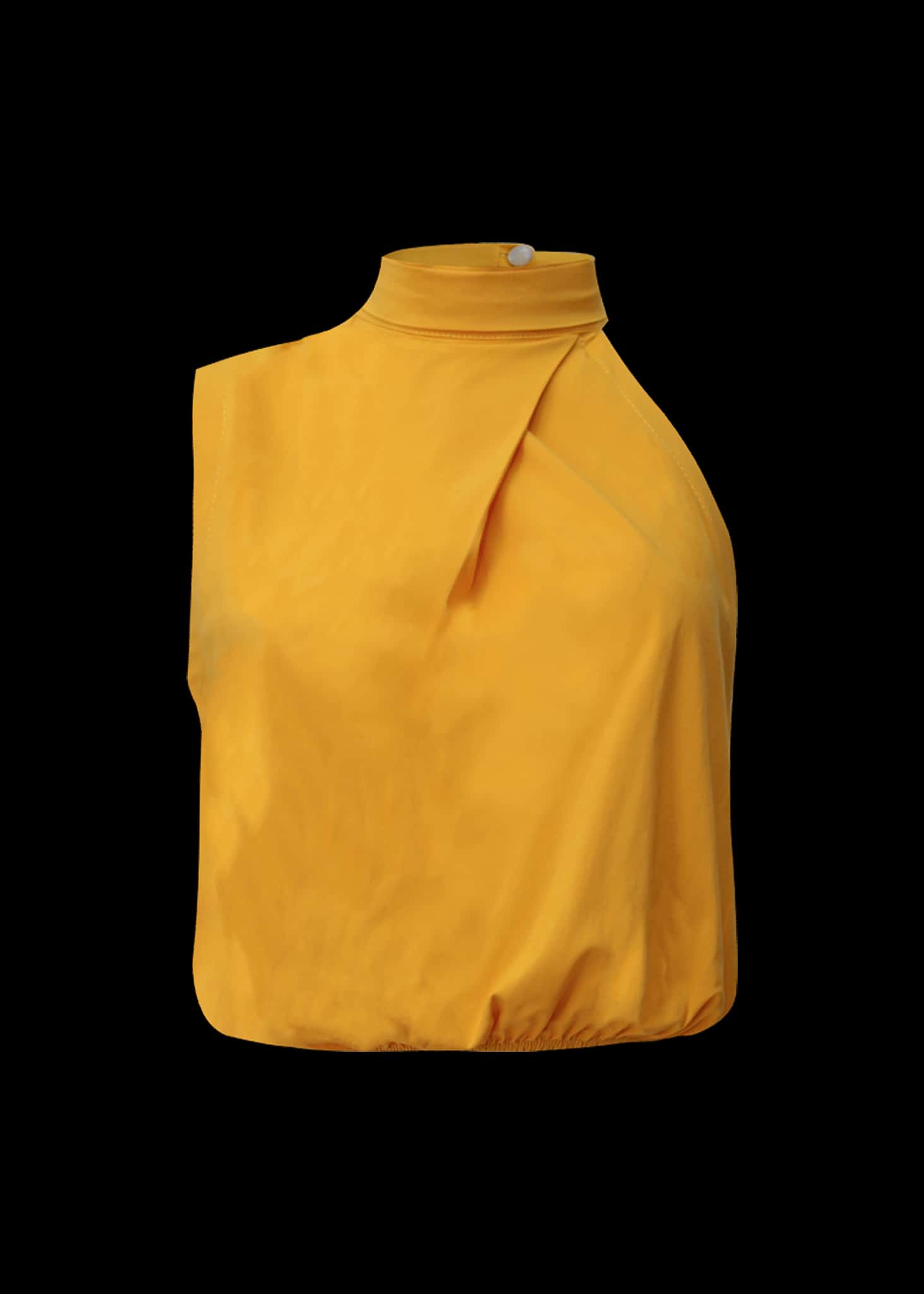 Blusa Halter Mostaza