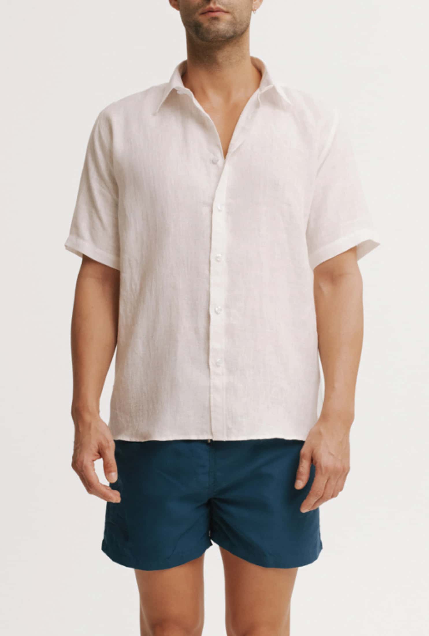 Camisa Hombre Luc Ivory
