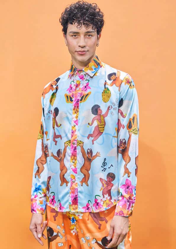 Camisa Manga Larga Unisex / Ilustración Pura Divinidad