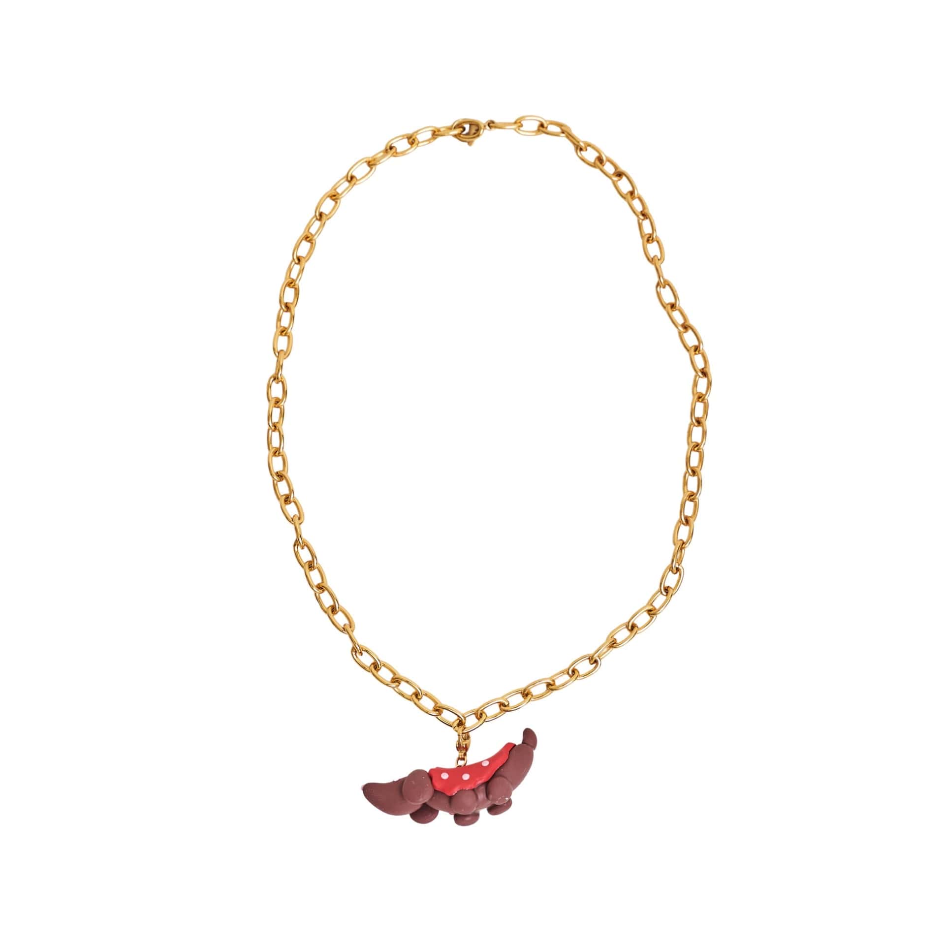 Collar HotDots Dorado