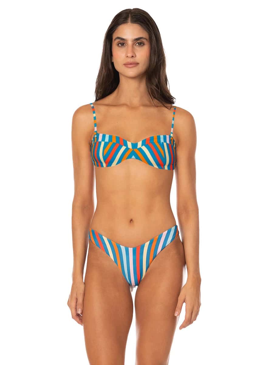 Maaji Echo Angles Prairie Classic Bralette Bikini Top