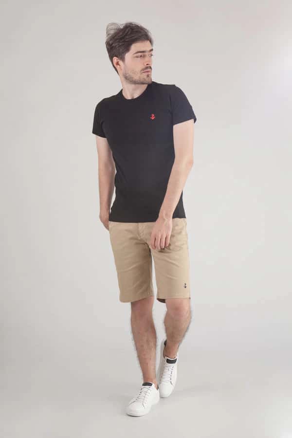 BERMUDA CORTA BEIGE