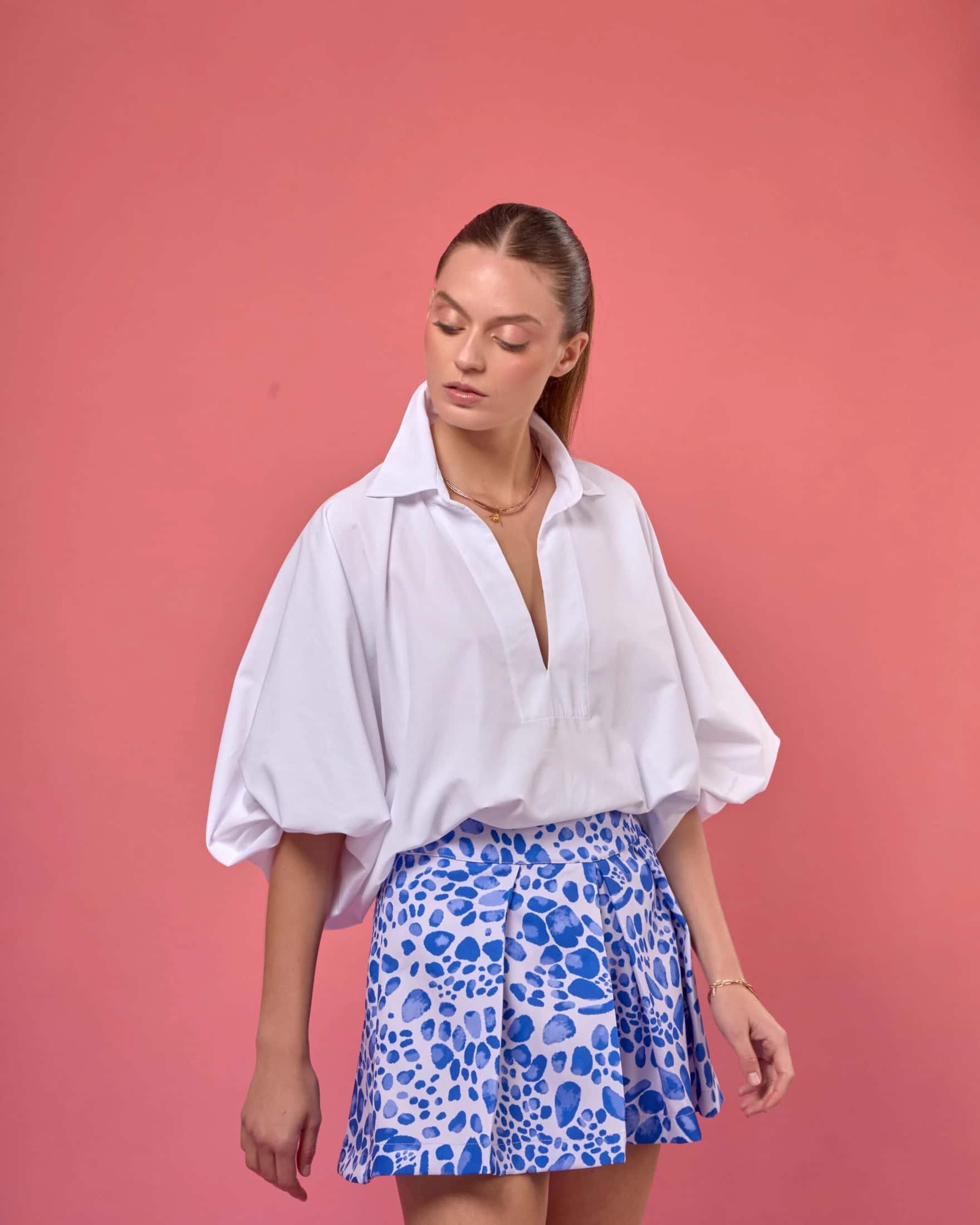 Short Kiuti Manchitas Azul - miniatura 1