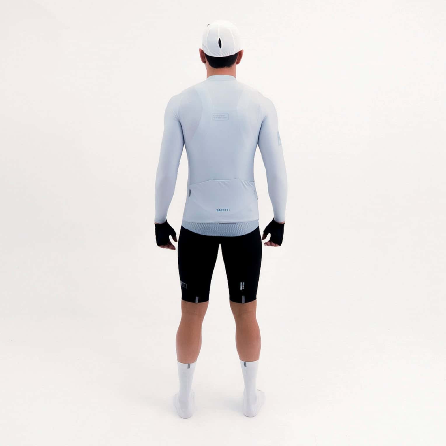 CAMISA CICLISMO MANGA LARGA LATITUDE GRIS PARA HOMBRE - miniatura 2