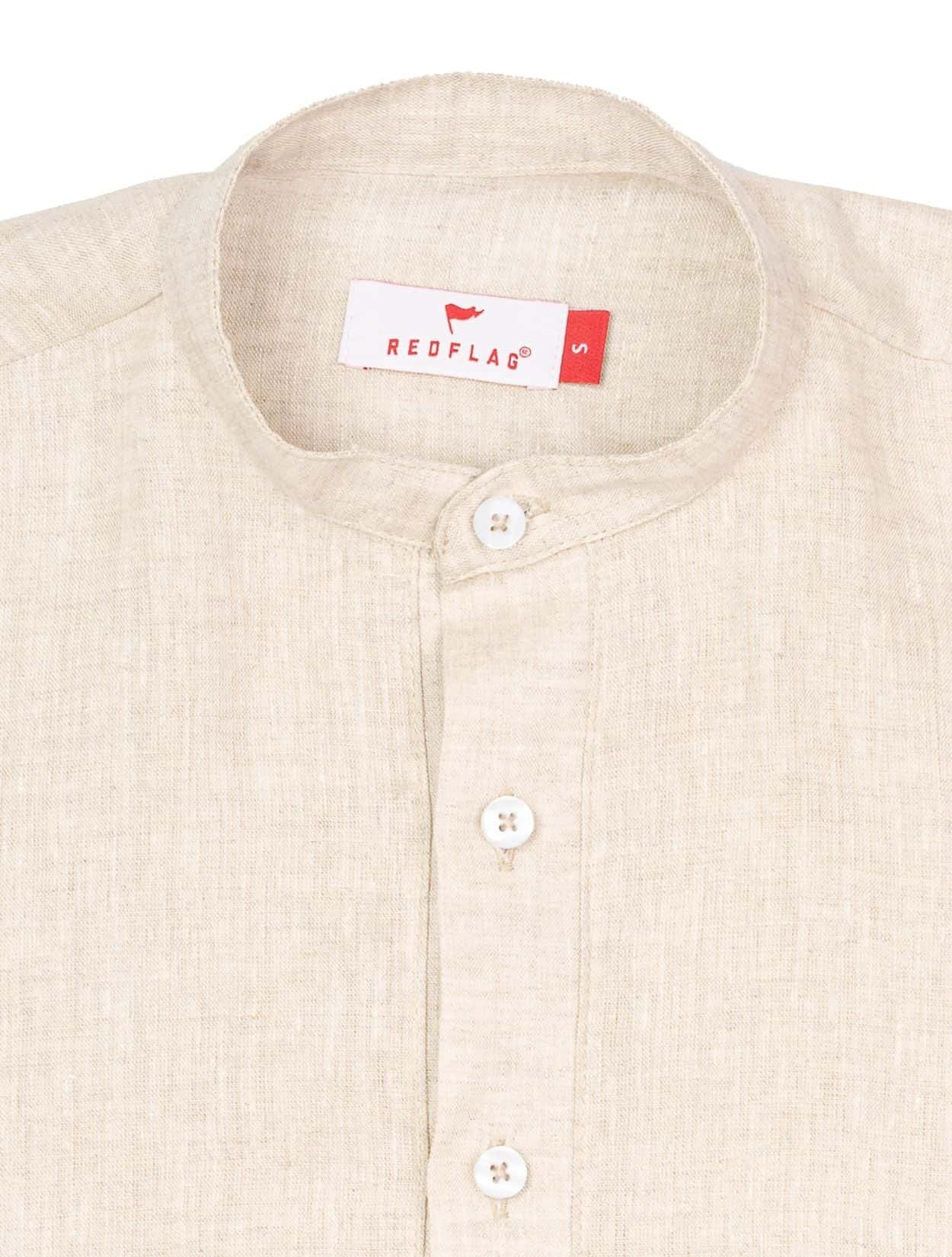 CAMISA DE LINO CUELLO NERÚ - miniatura 2