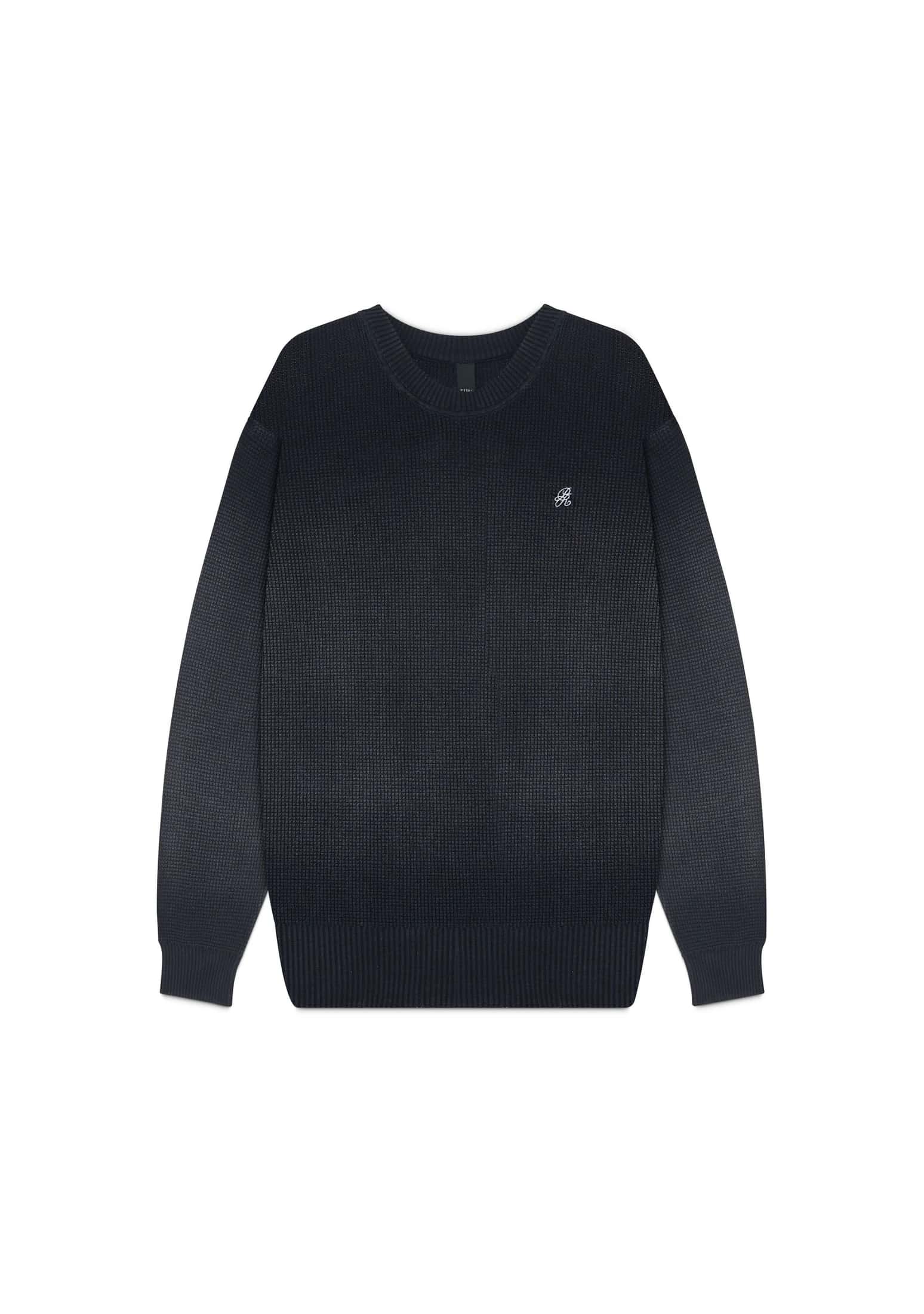 Dopamine black knit crewneck