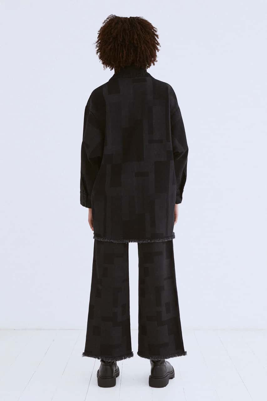 CHAQUETA LASER NEGRA - miniatura 3