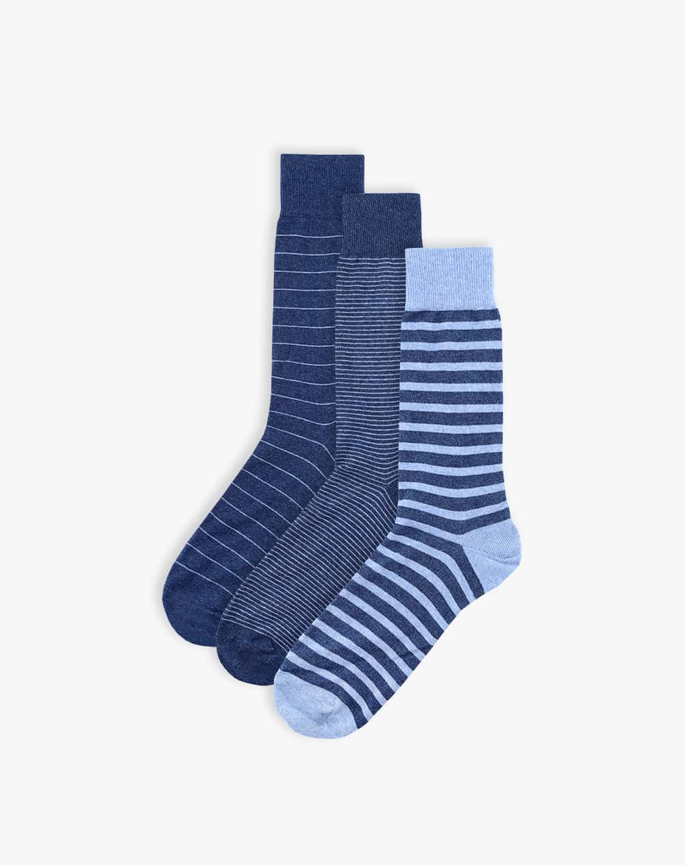 Medias hombre largas pack x3 surtido