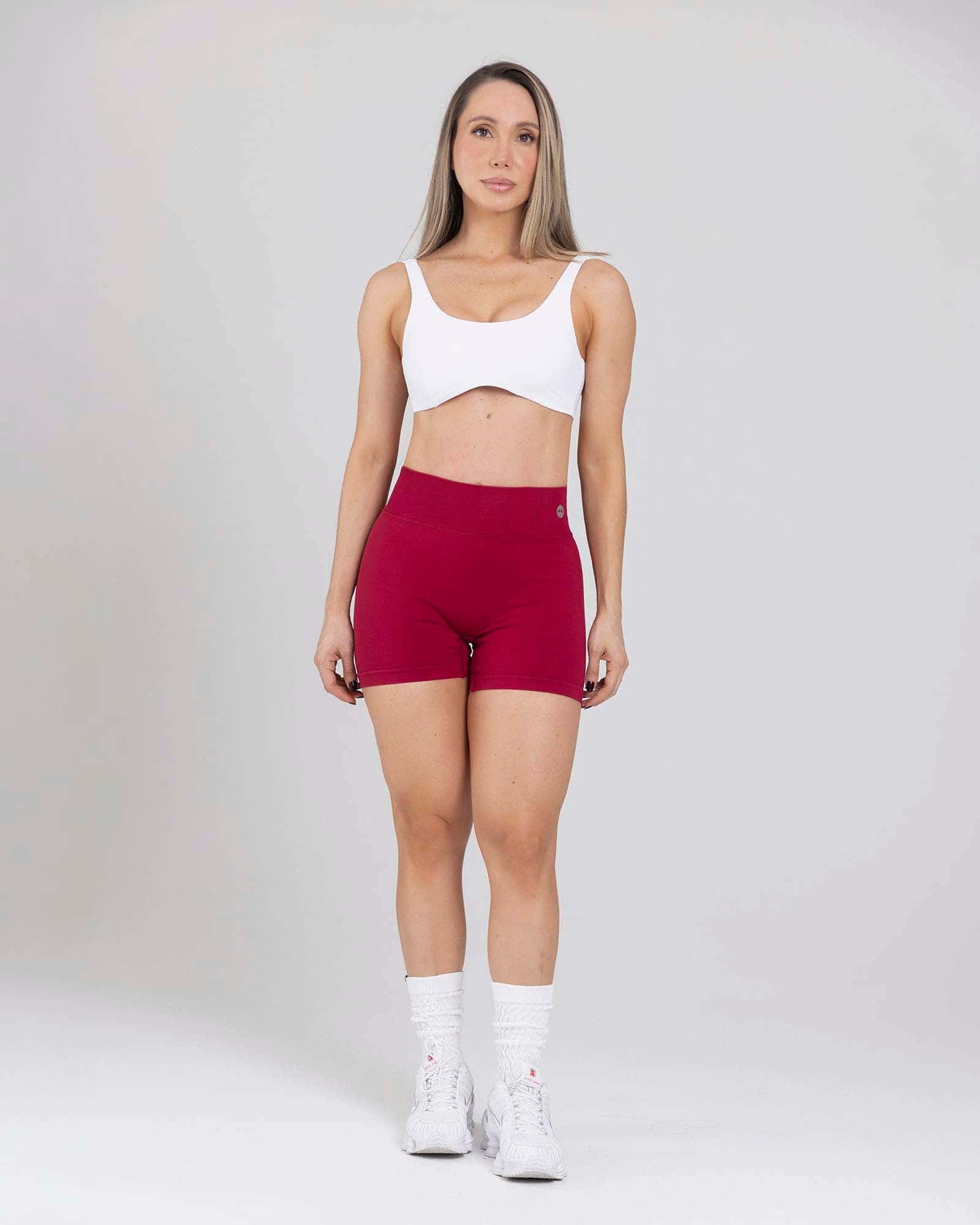 Short push up sculpt seamless rojo flexi FIBER