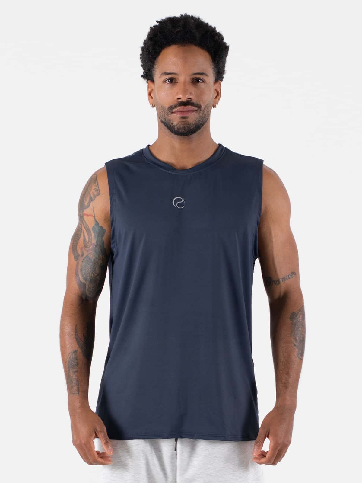 Camisilla juno ibiza azul oscuro