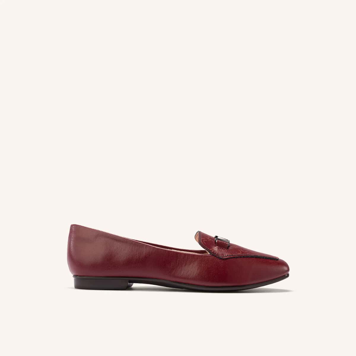 Mocasín Luciana Carmesí MH Mocs