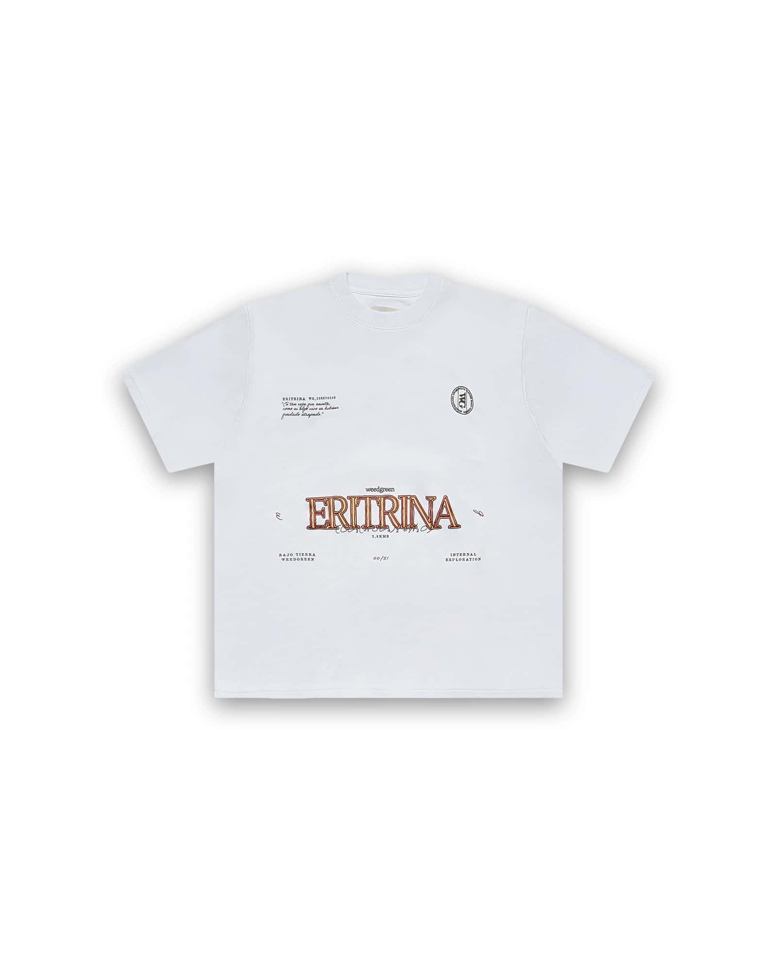 CAMISETA BOX ERITRINA BLANCO - miniatura 1
