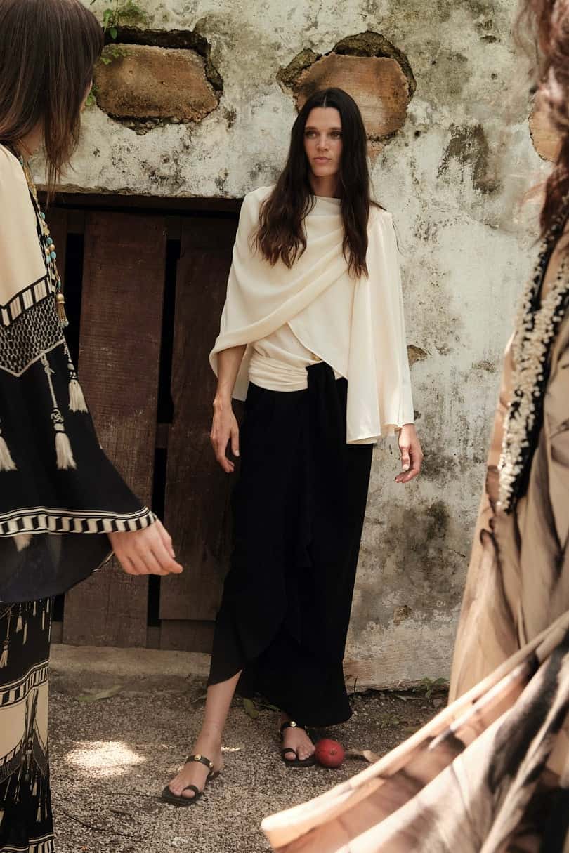 Echoes of the Grand Salon Skirt