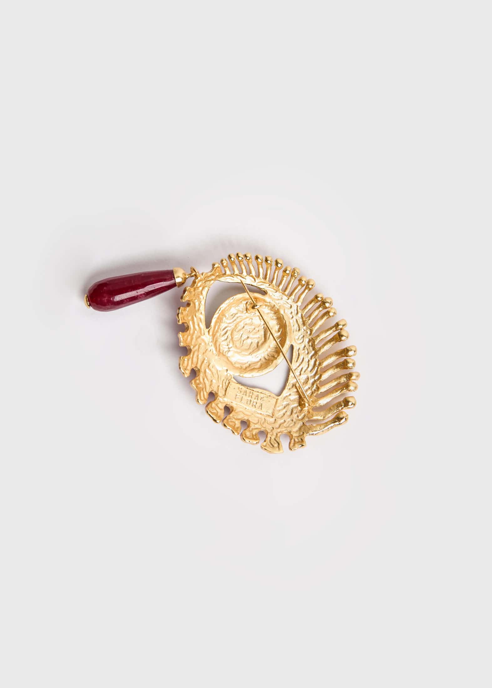Prendedor Maxi Eye Burgundy - miniatura 2