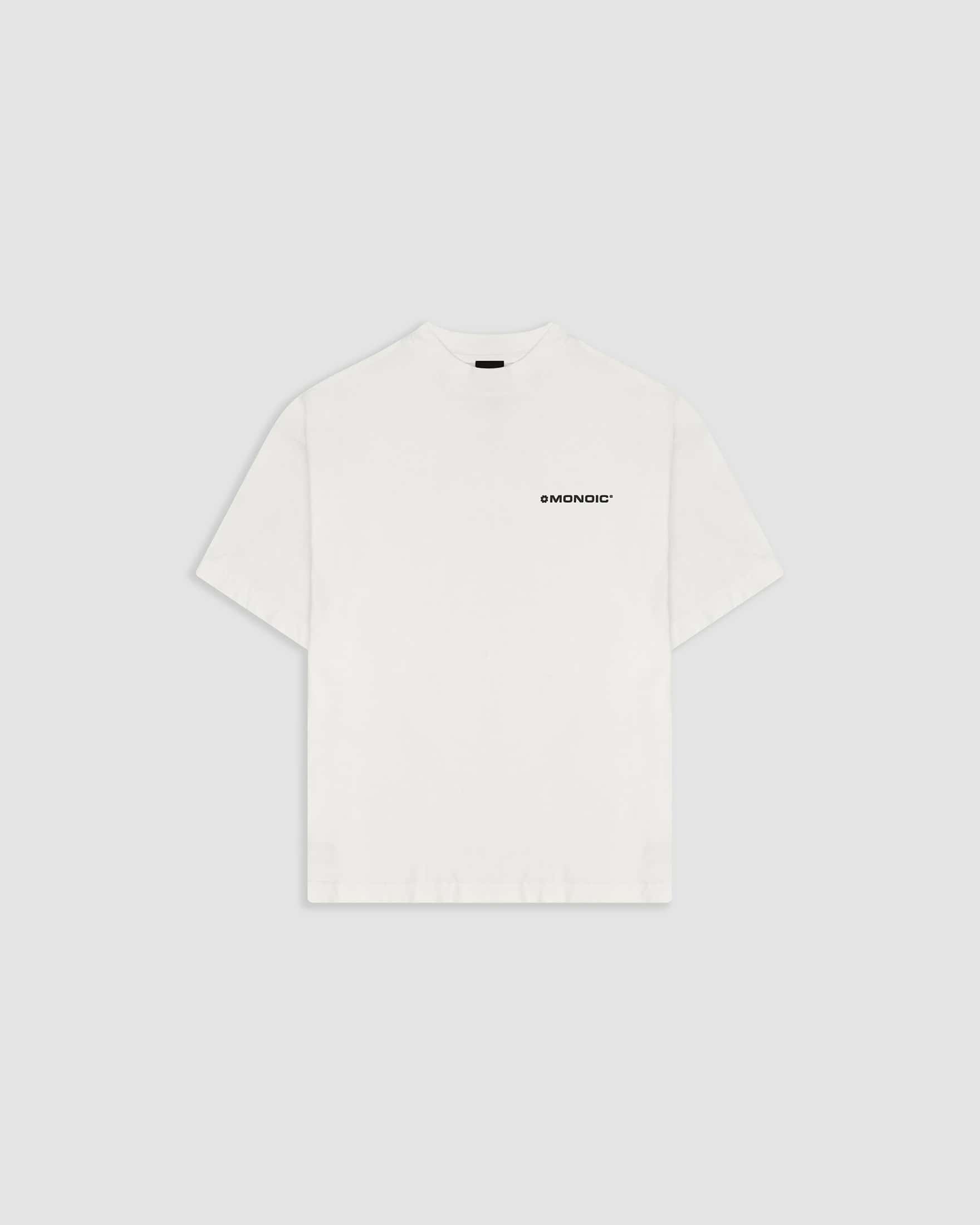 Camiseta Boxy Fit Básica V2 - Off White