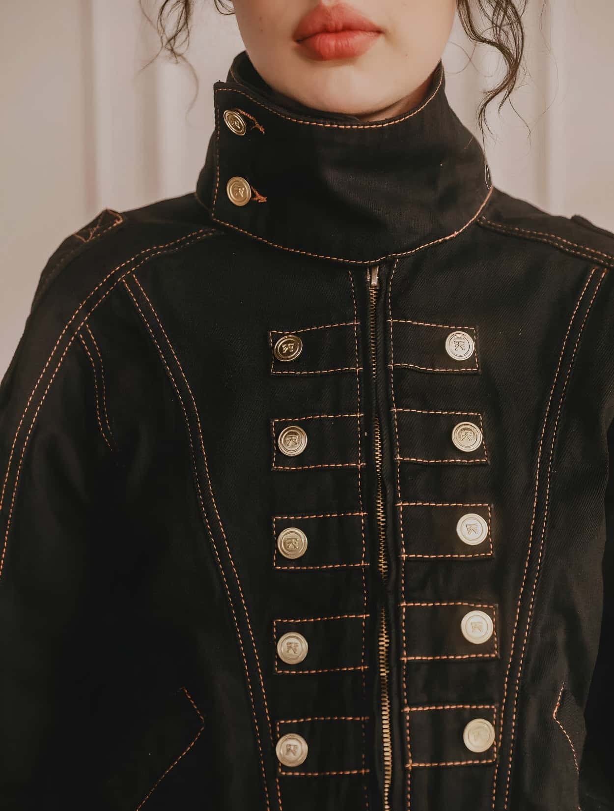 CHAQUETA BOMBER MILITARY - miniatura 2