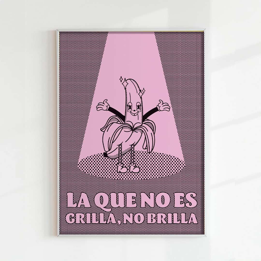 Brilla Grilla print (Papel 220g)