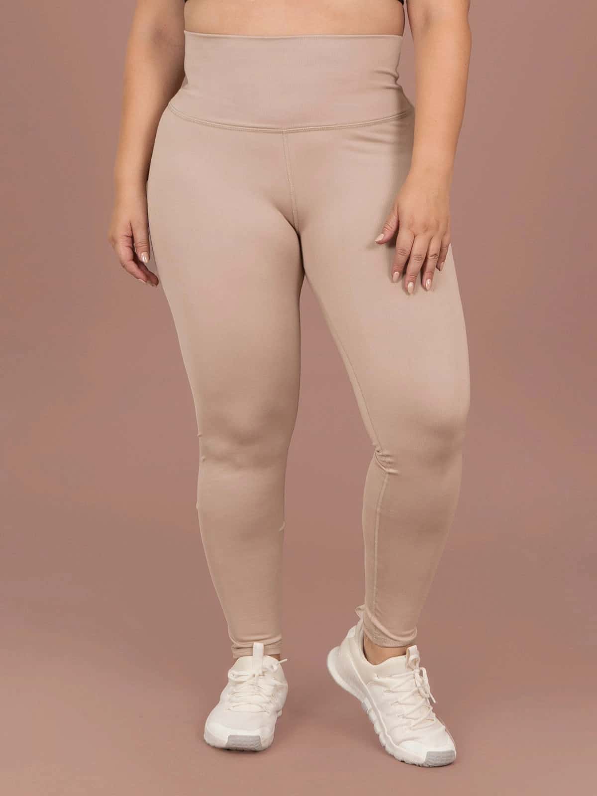 Beige leggins plus