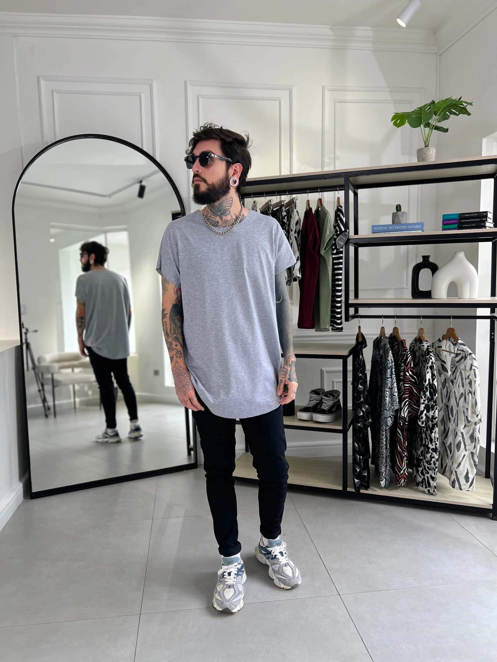 Camiseta ov gris claro - miniatura 4