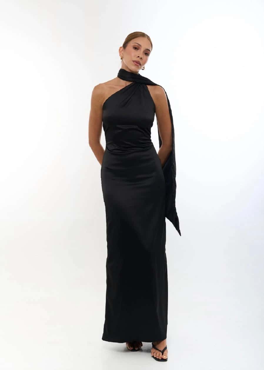 Vestido Juana Negro (MUESTRA)