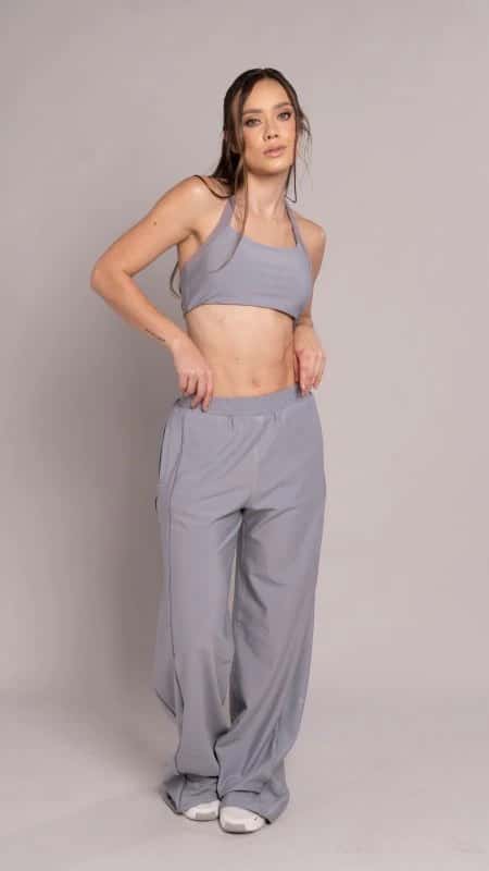 Contrast pant Silver mist - miniatura 2