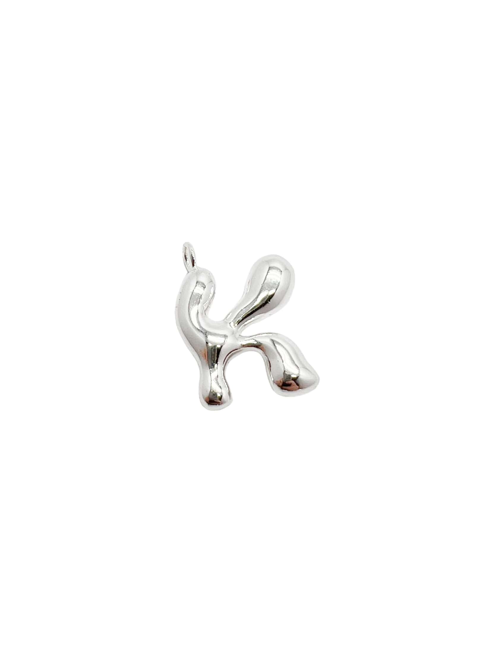 cadena letra cosmic water silver - miniatura 4