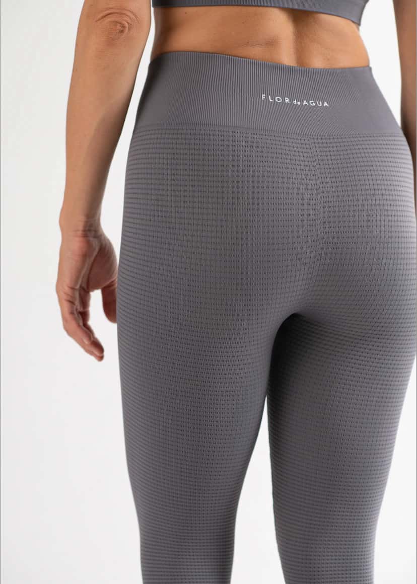 LEGGING WAFFLE GRIS