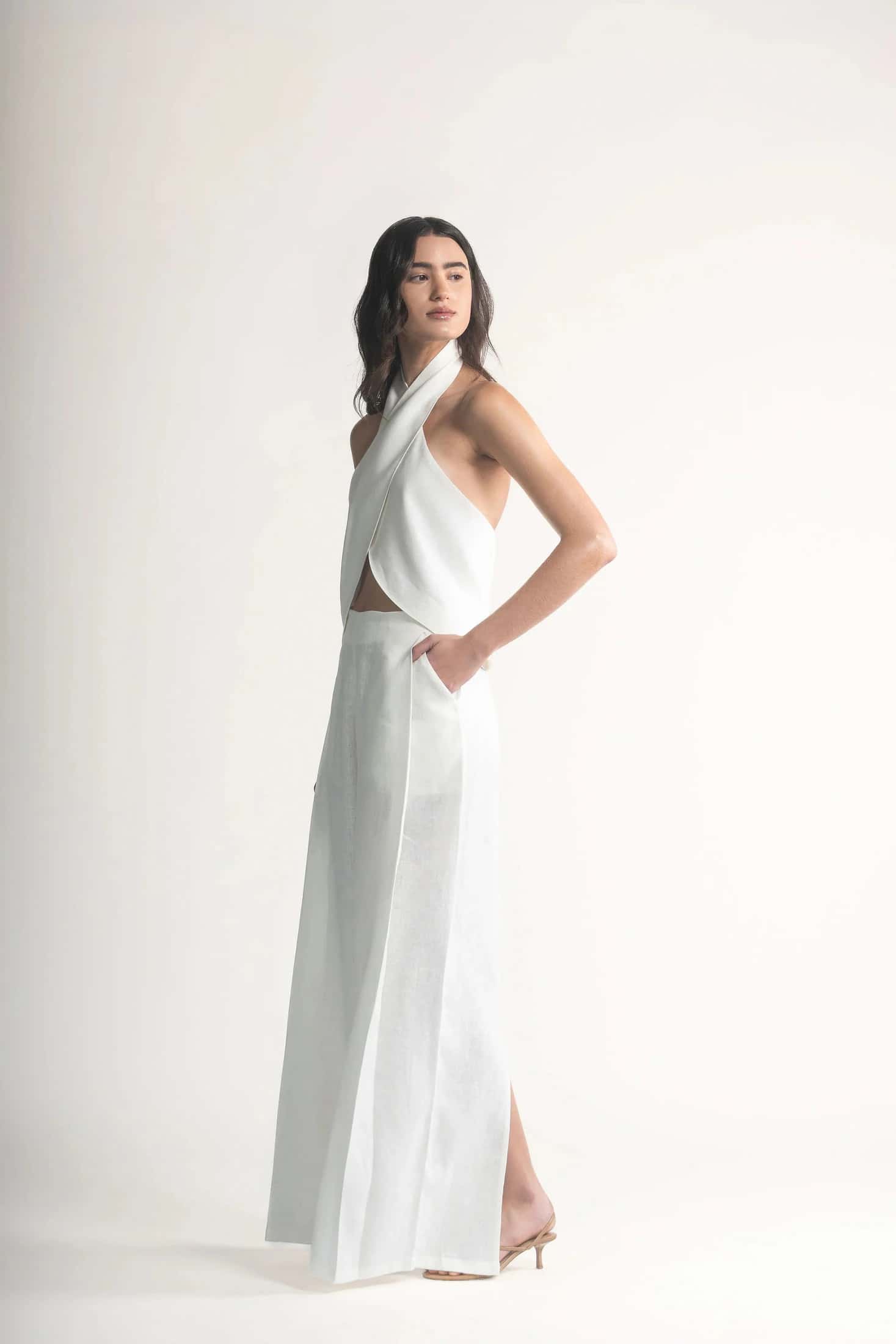PANTALÓN ALORA IVORY - miniatura 2