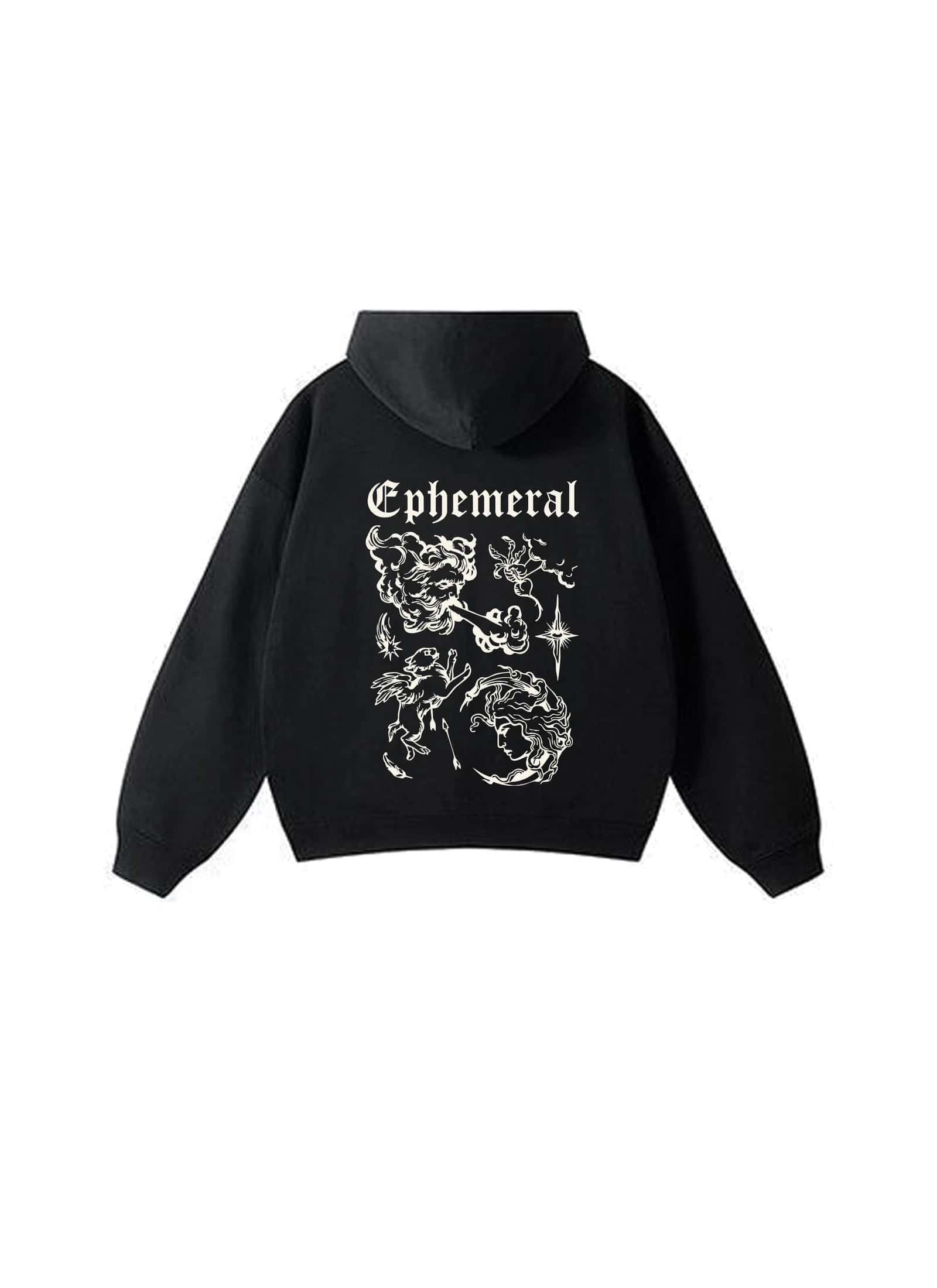 Ephemeral Hoodie Black