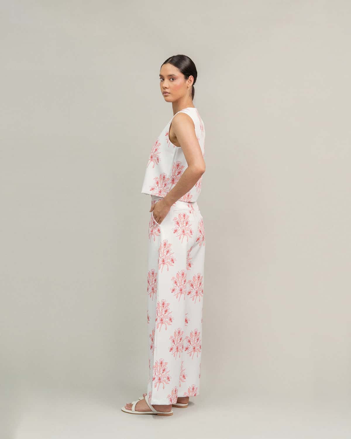 Pantalón Bouquet Coral - miniatura 3