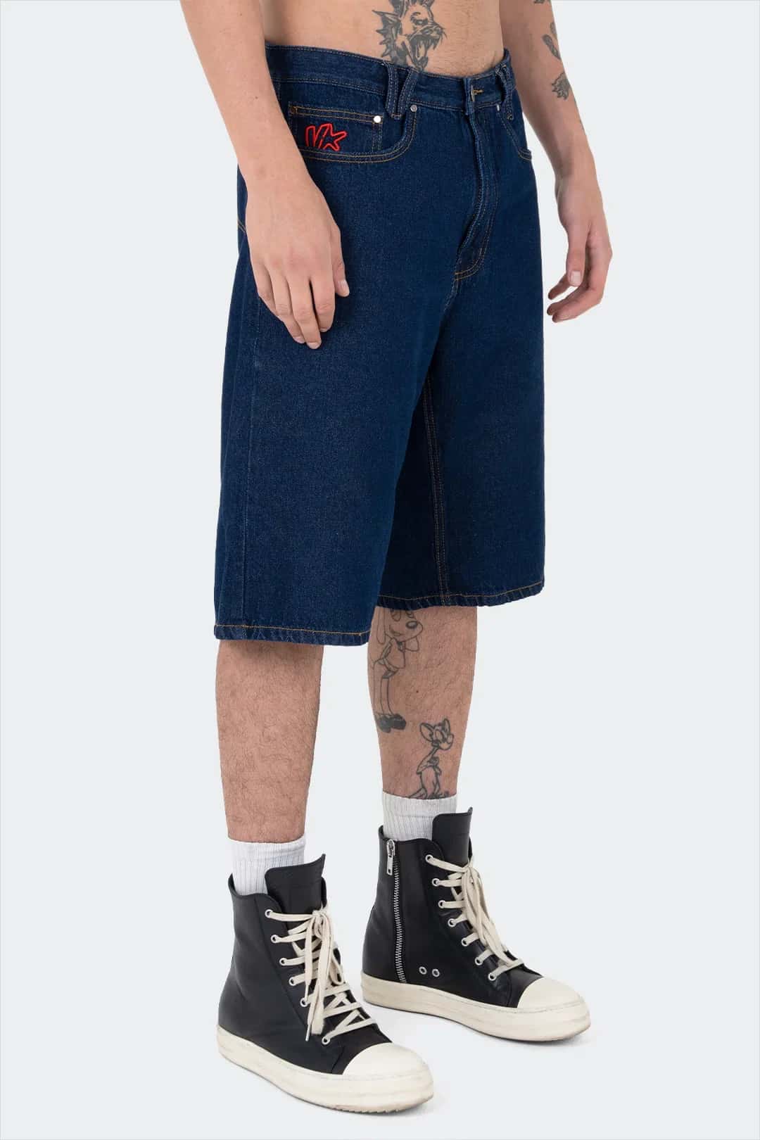 VENENO SHORT DENIM RAW - miniatura 2