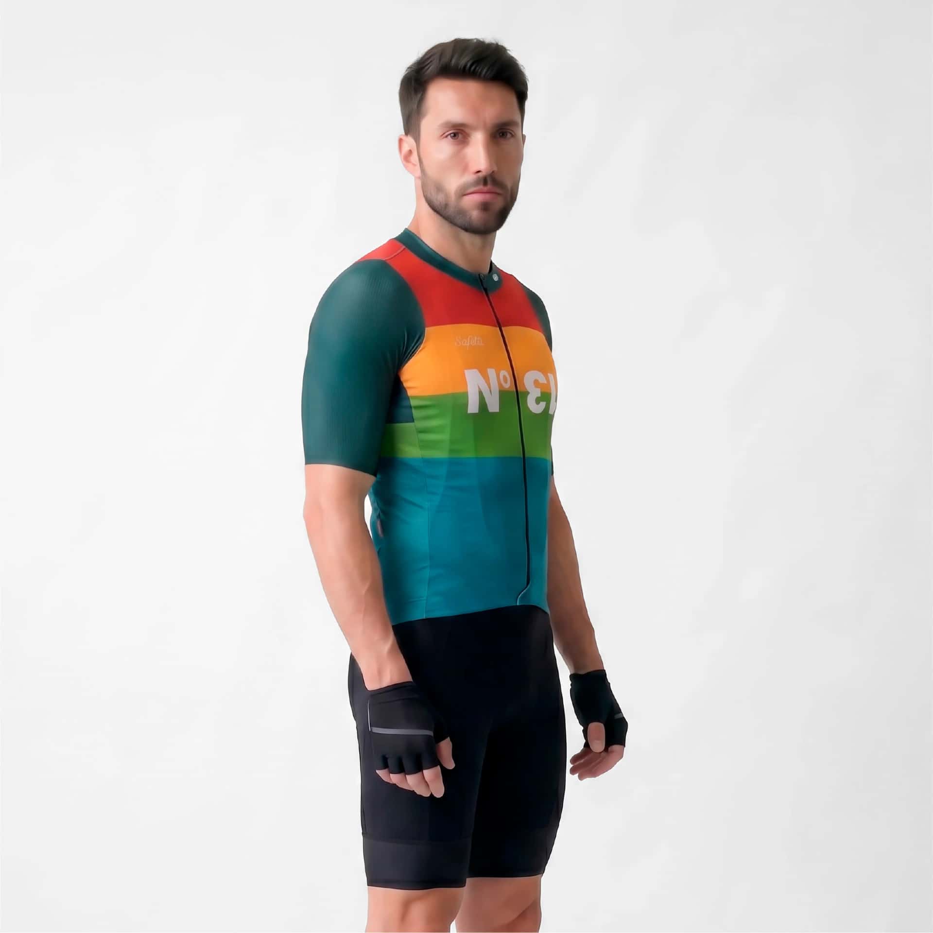 CAMISA CICLISMO MANGA CORTA N-13 PARA HOMBRE