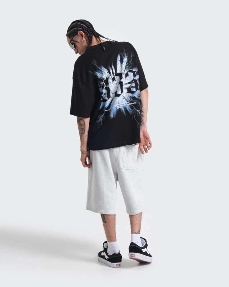 Camiseta Negra Oversize Panther - miniatura 7