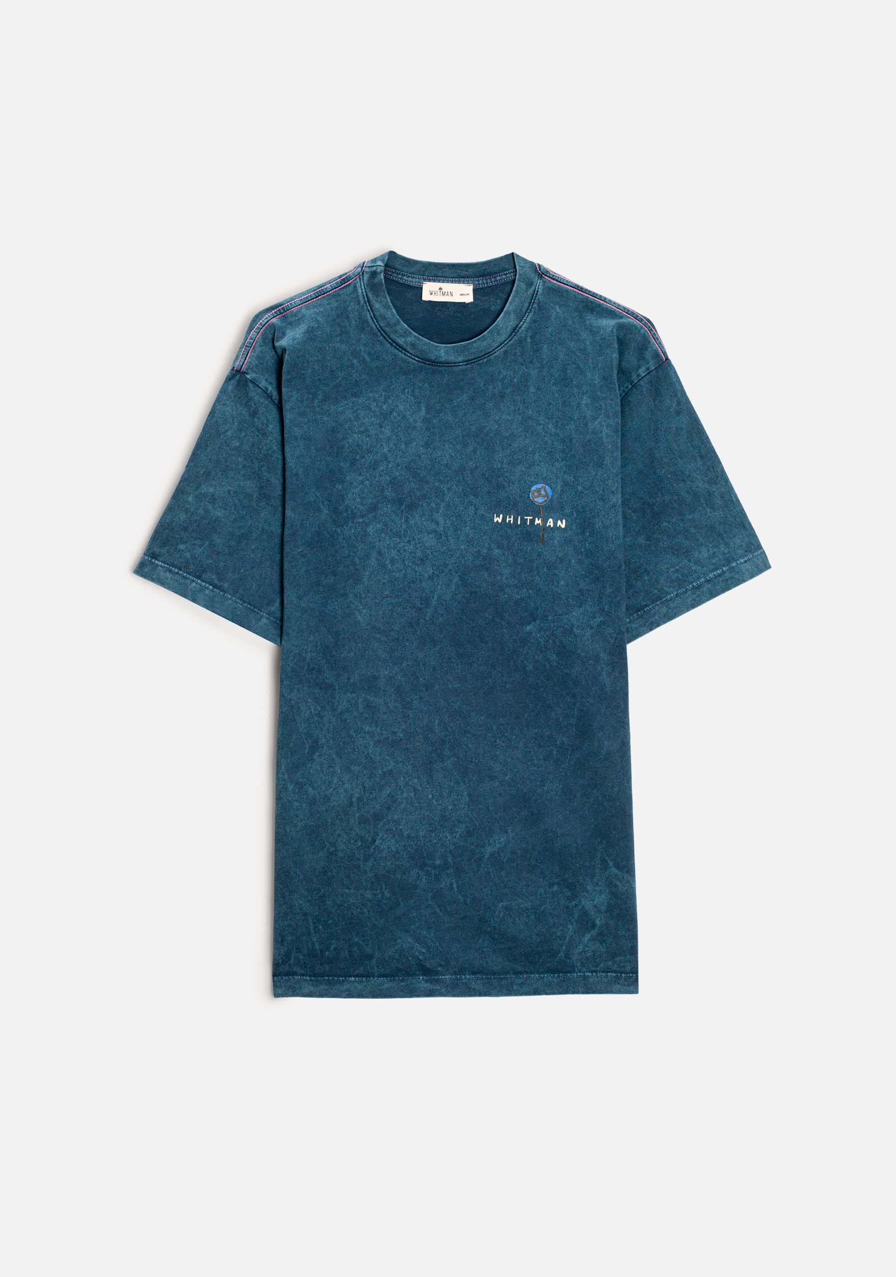 Camiseta H Botánico Azul Estampada - miniatura 3