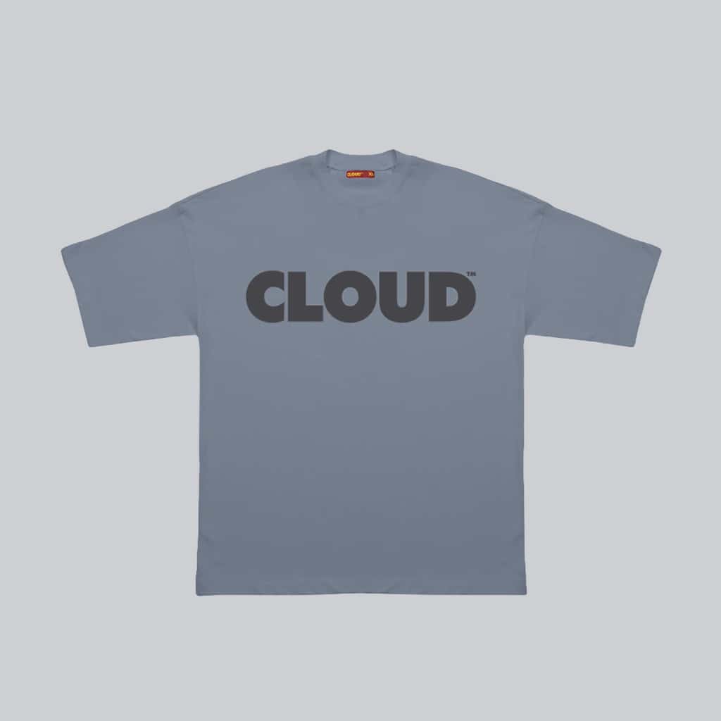 Camiseta BLOCK gris sobre gris (Regular fit) - miniatura 1