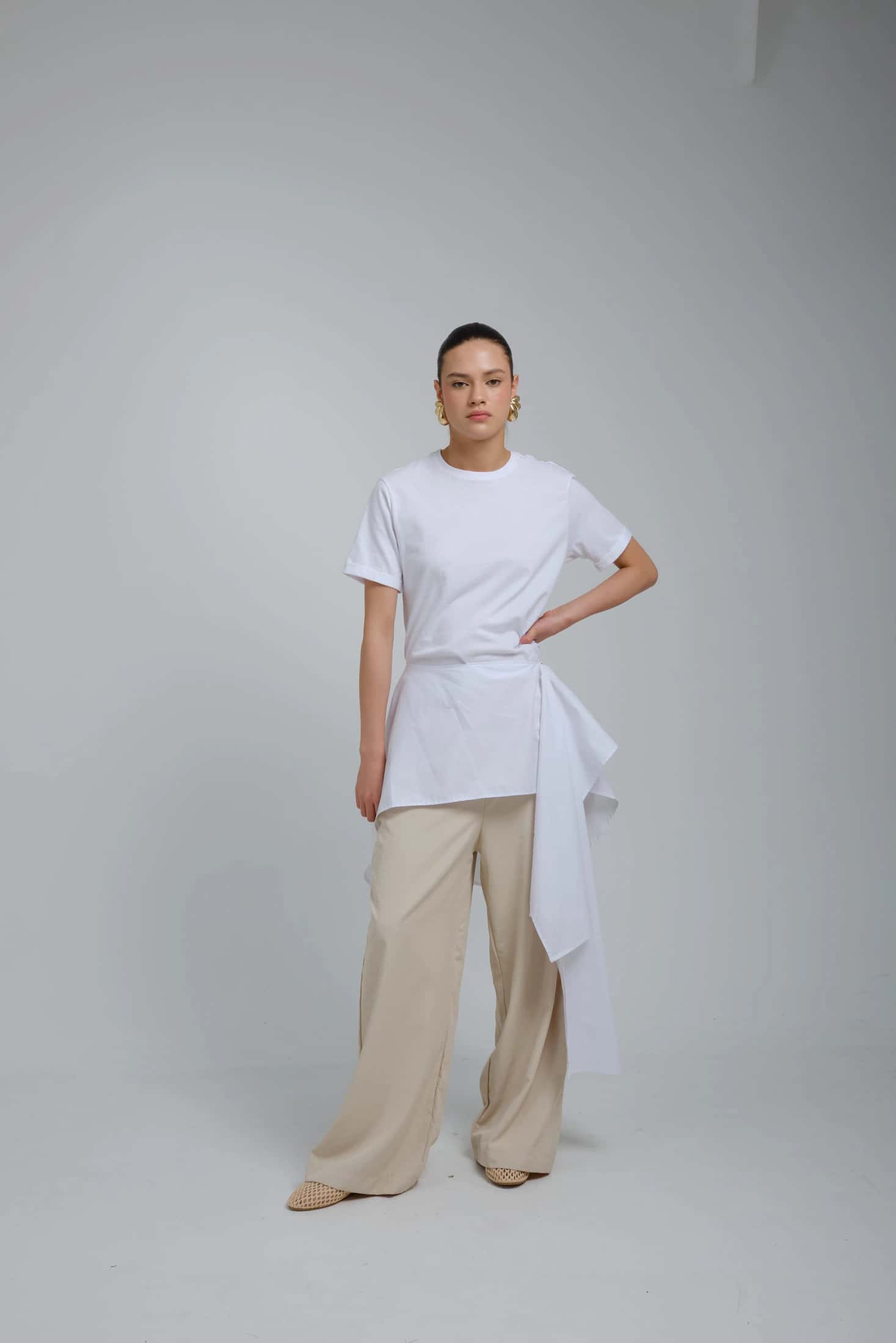 CAMISETA RADIA BLANCA