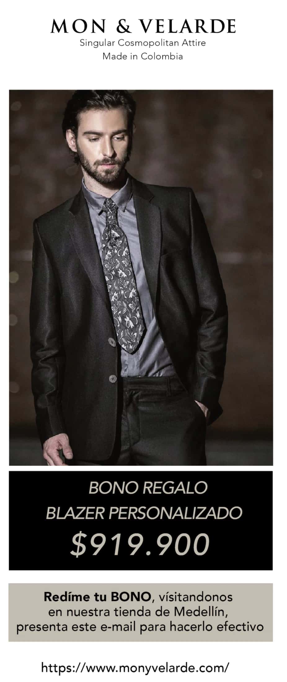 Bono Regalo Blazer Personalizado