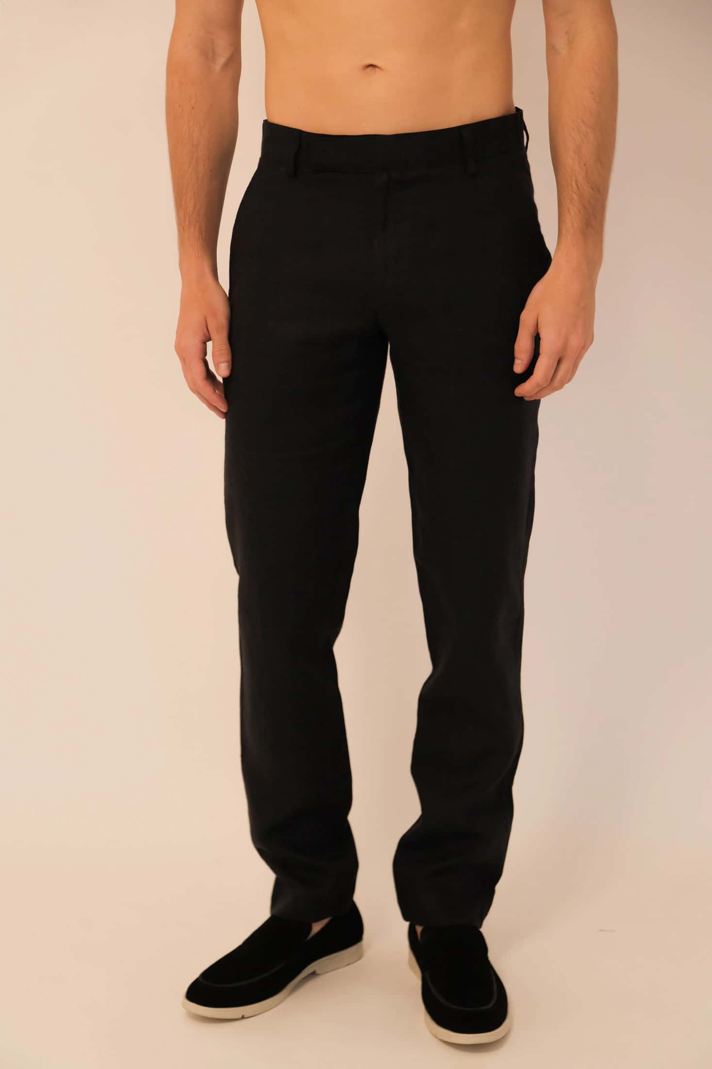 Pantalón Classic Fit Ferry Lino 100%