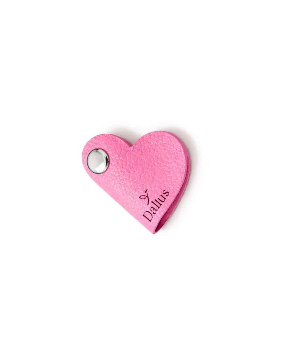 Estuche para Cables Rosa en Cuero | Oh My Love – Dalius