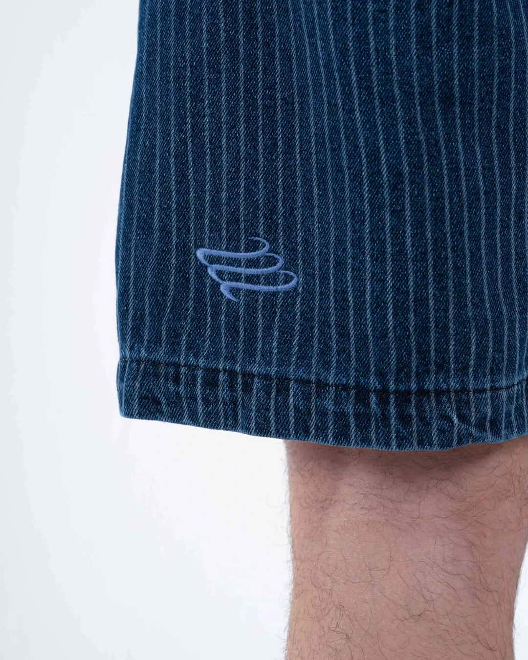 NATIVE DENIM STRIPE SHORT - miniatura 3