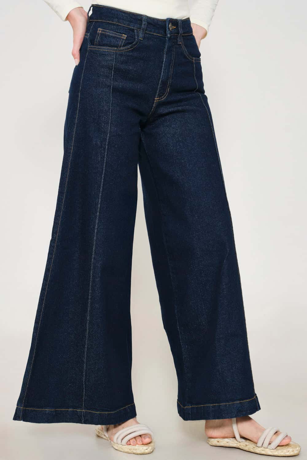 Jean rivera denim azul oscuro - miniatura 4