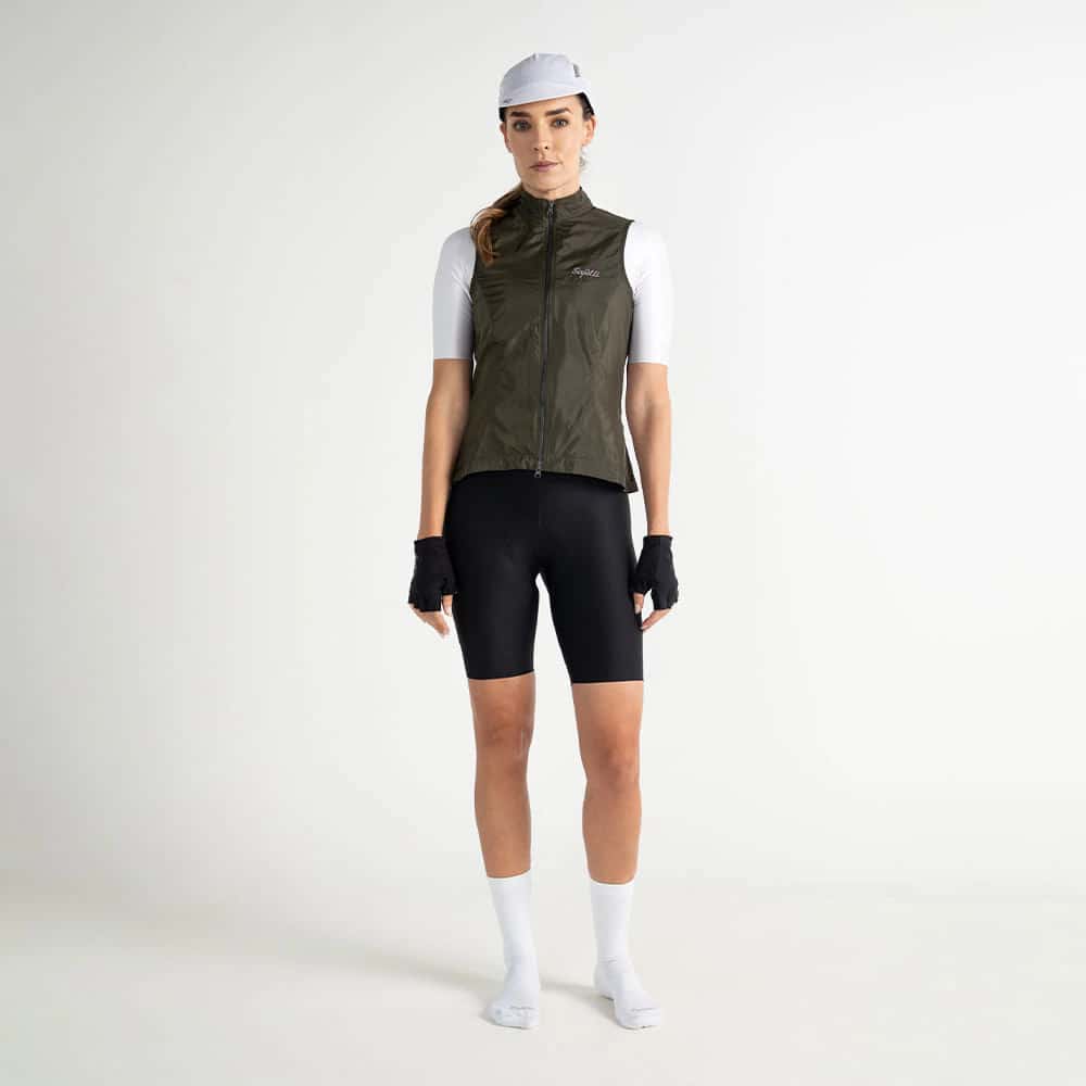 CHALECO CICLISMO TIVOLI OLIVA PARA MUJER