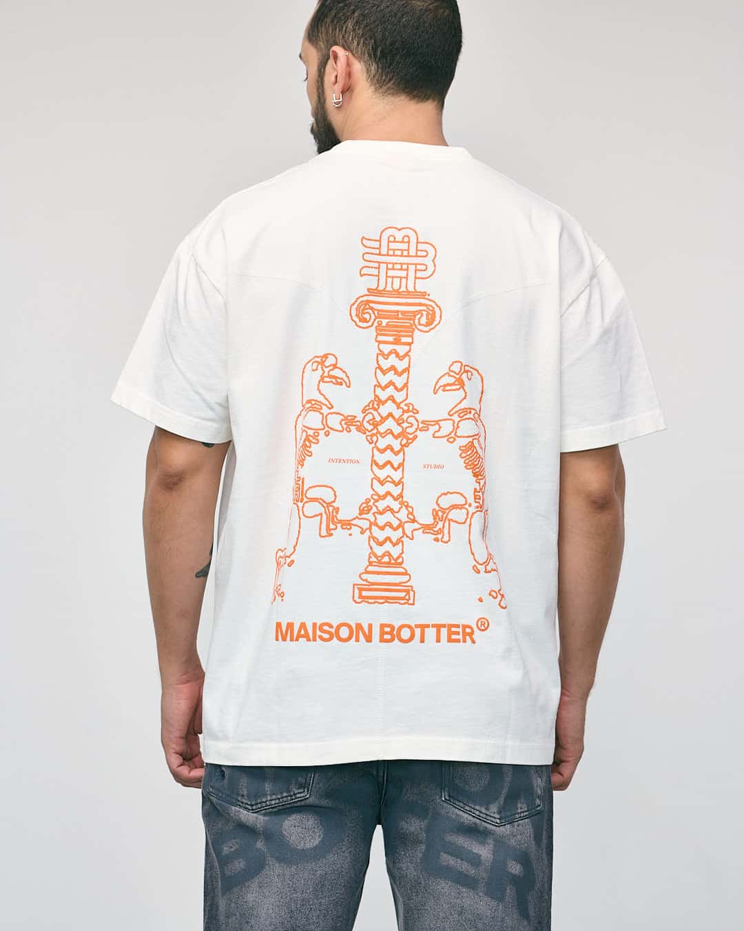 T-shirt Meaning - White by Maison Botter - miniatura 4