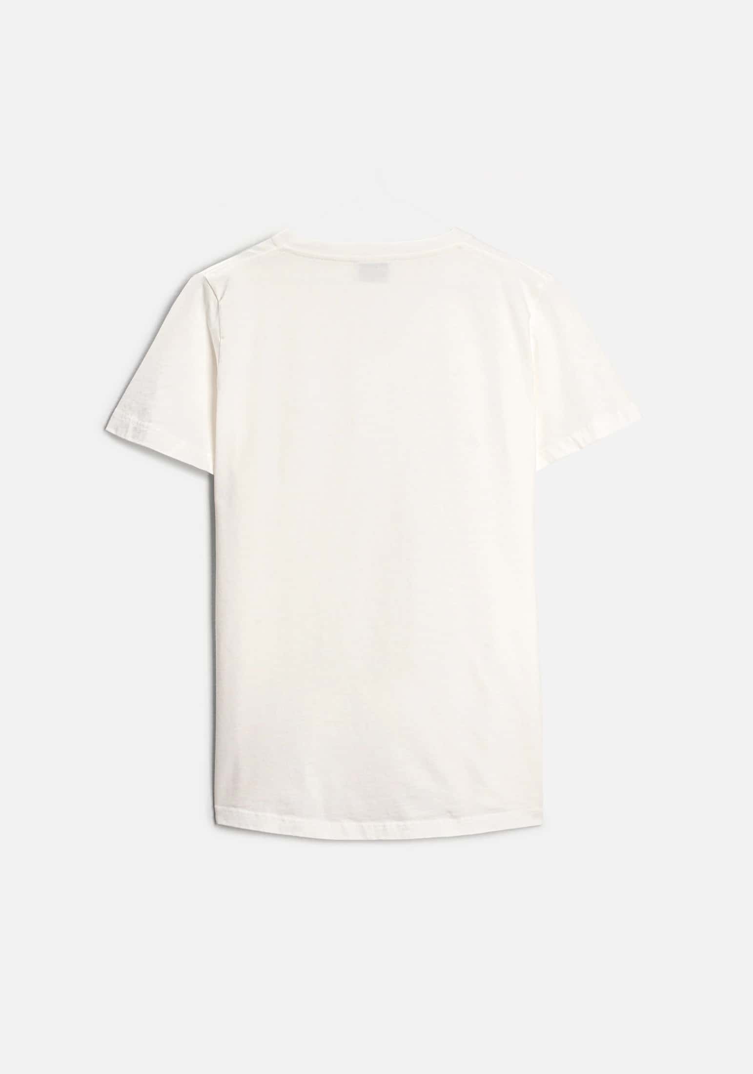 Camiseta CV Mujer Marfil L-Atn - miniatura 3