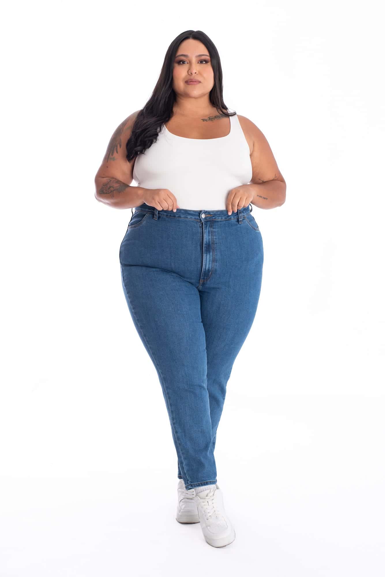 Jean Skinny Azul Medio 360