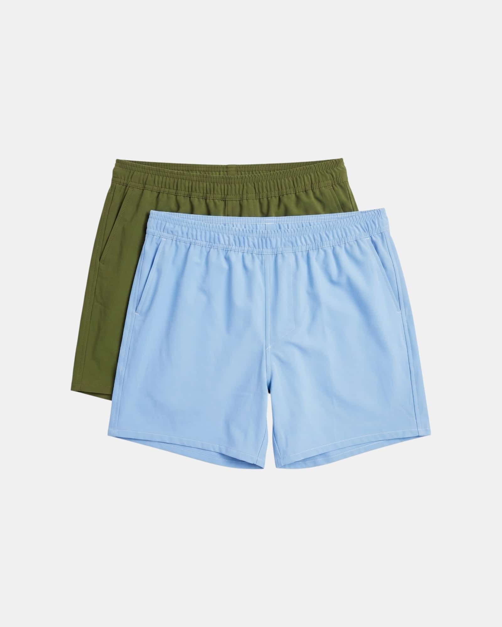 2 x Swim Boxers Pack | Olive + Blue Sky - miniatura 1
