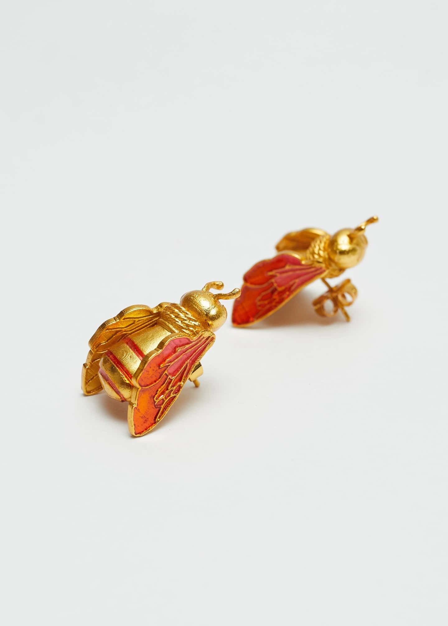 Aretes The Queen Bee Naranja