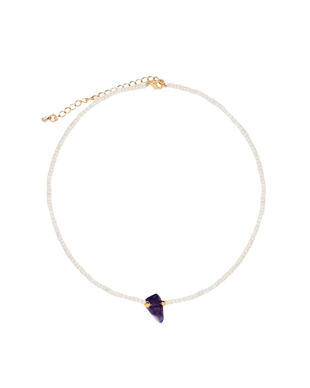 Collar Corto Amatista