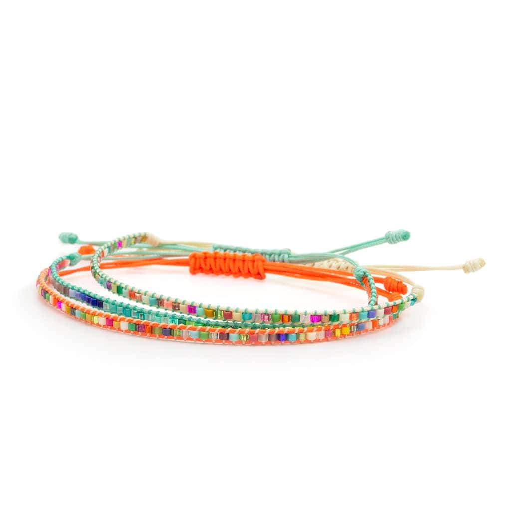 SET DE 3 PULSERAS 1 PUNTO